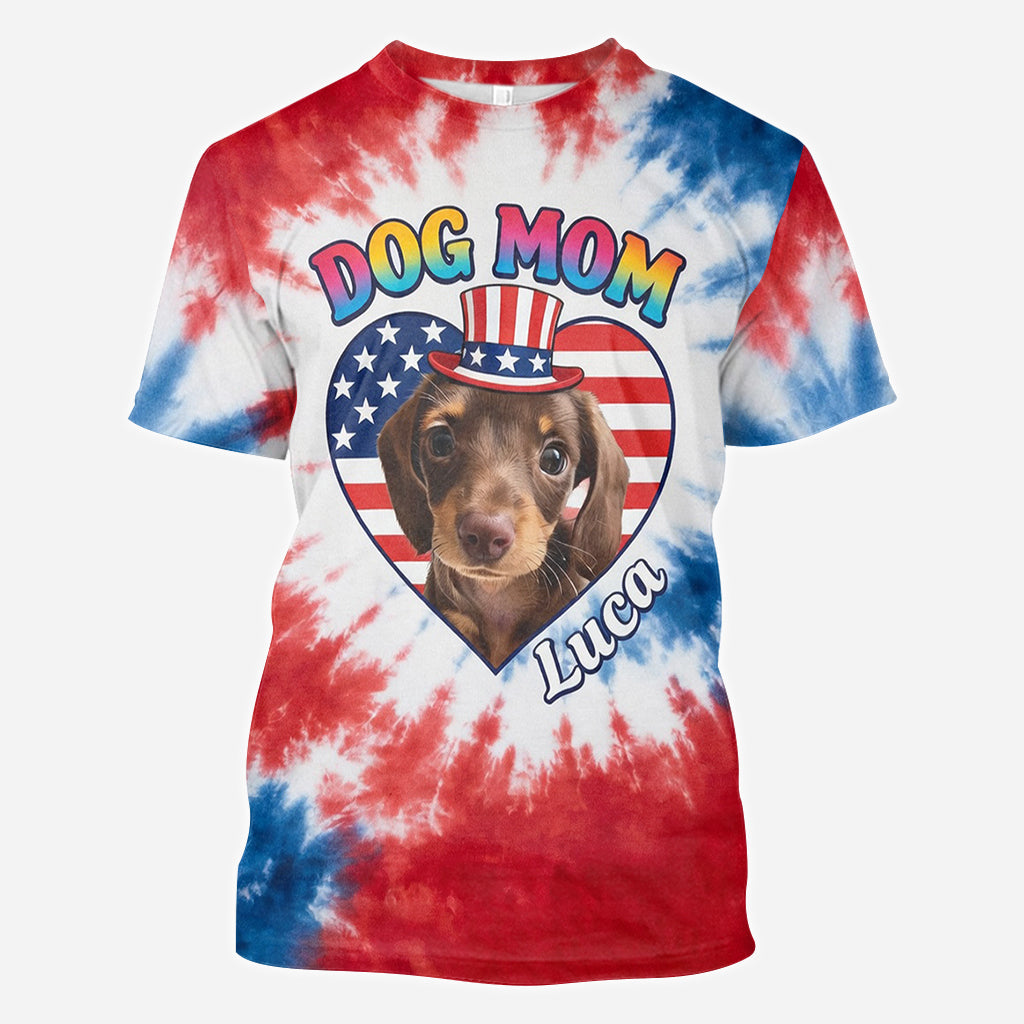 Red, White & Woof - Personalized Pet All Over Shirt