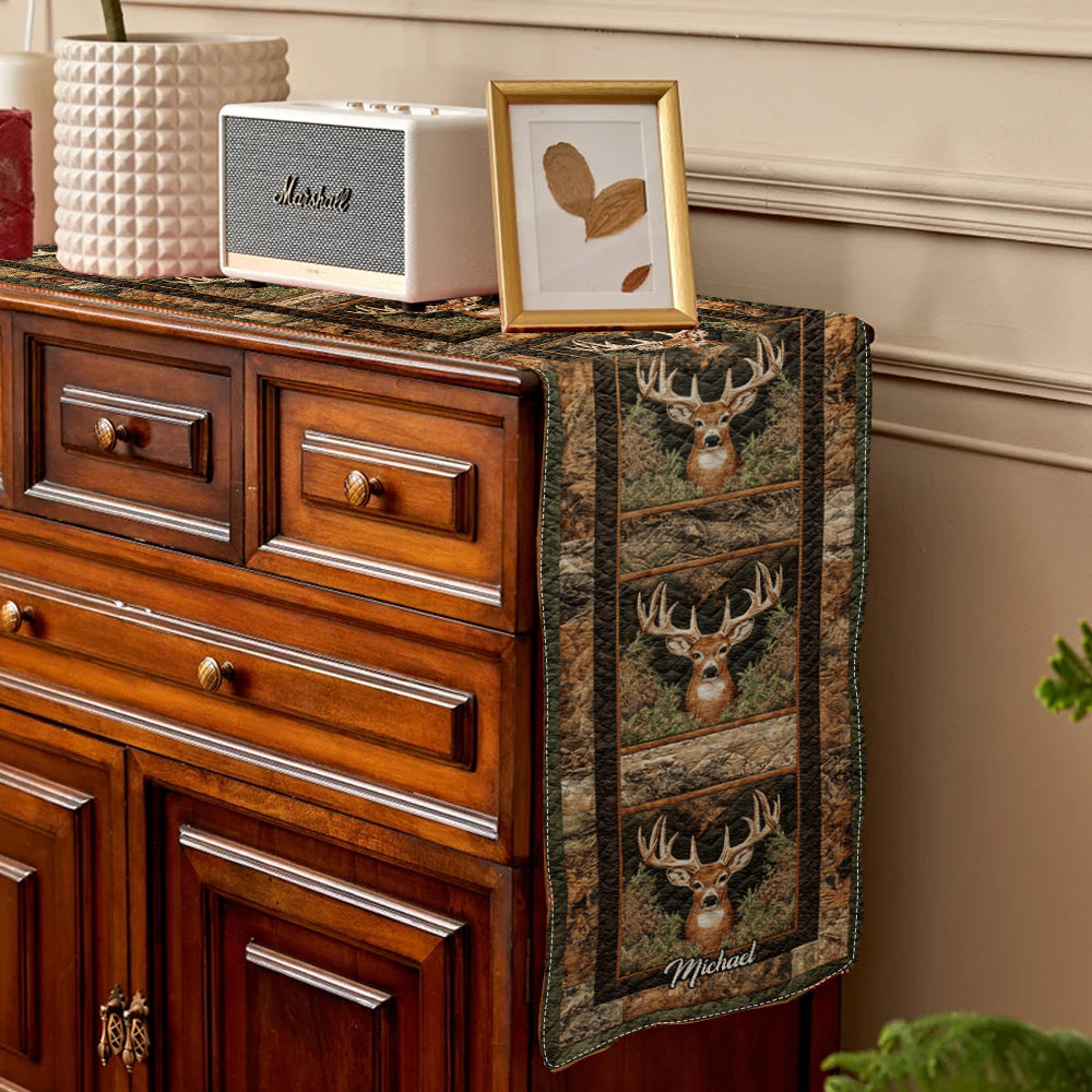 Love Hunting - Personalized Hunting Table Runner