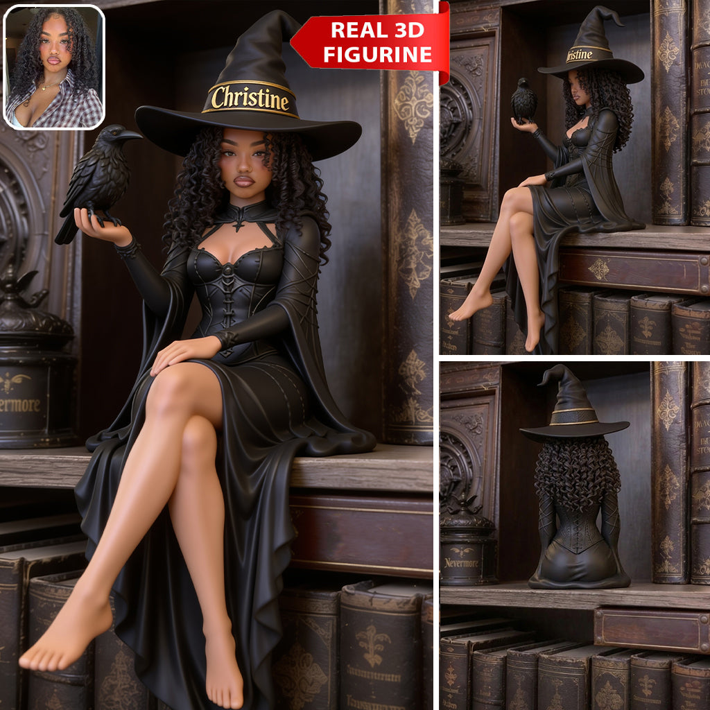 Magical Witch - Personalized Witch Premium 3D Figurine