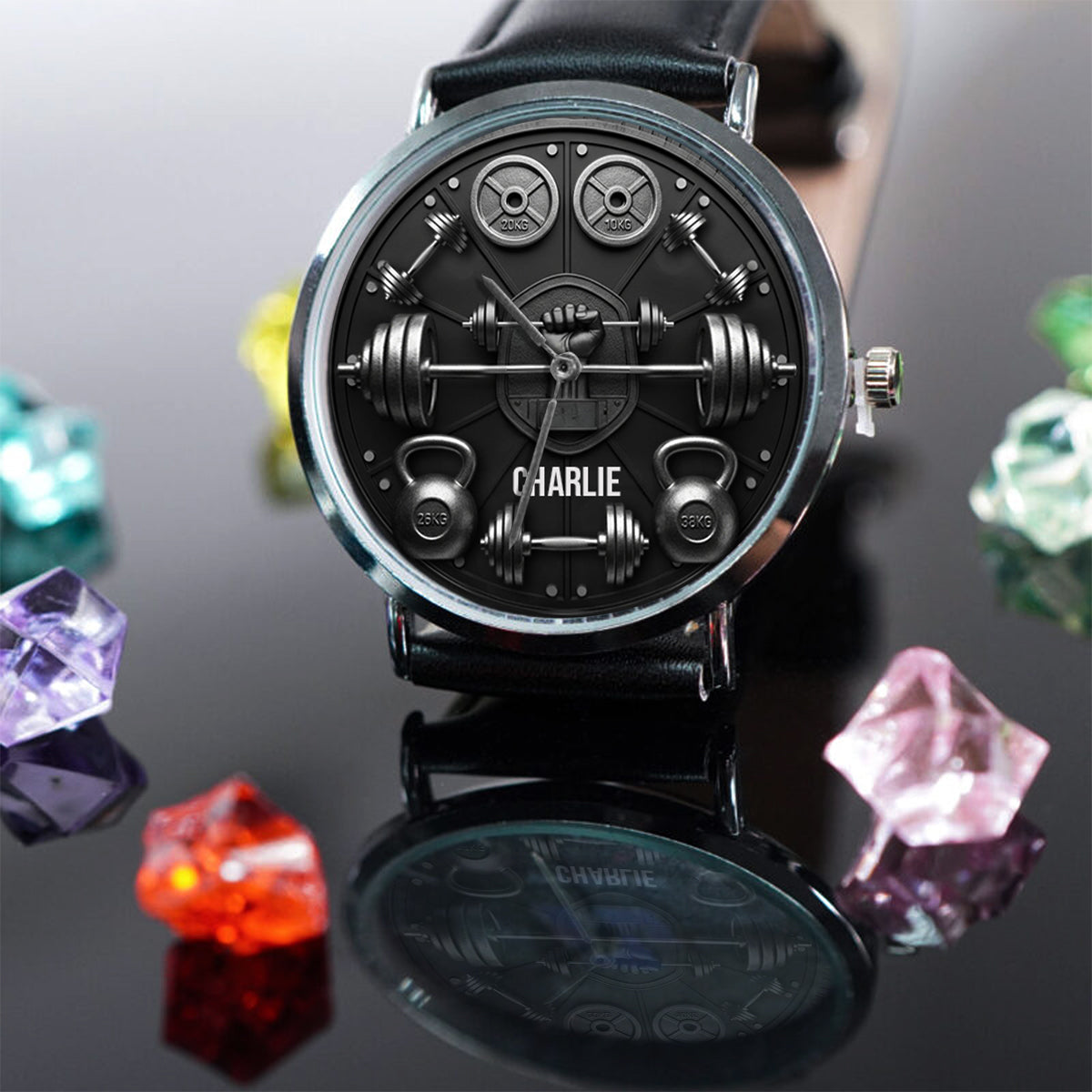 No Pain No Gain - Personalized Fitness Hand Watch