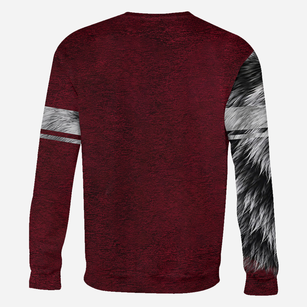 Papa’s Wolf Pack - Personalized Father All Over Shirt