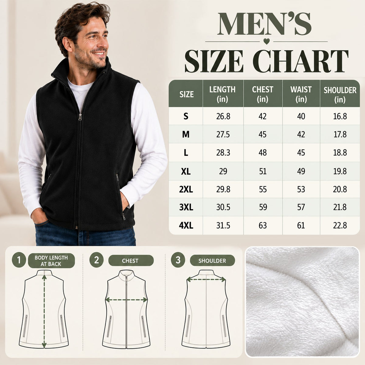 Happy Halloween - Personalized Black Cat Flannel Fleece Vest