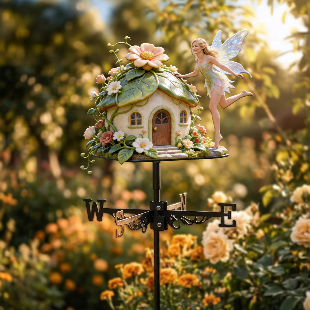 Tinkerbell Lovers, Fairy Theme Gift - Personalized Self Love Weather Vane