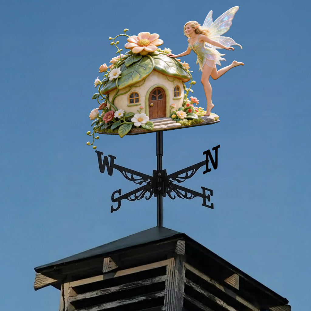 Tinkerbell Lovers, Fairy Theme Gift - Personalized Self Love Weather Vane