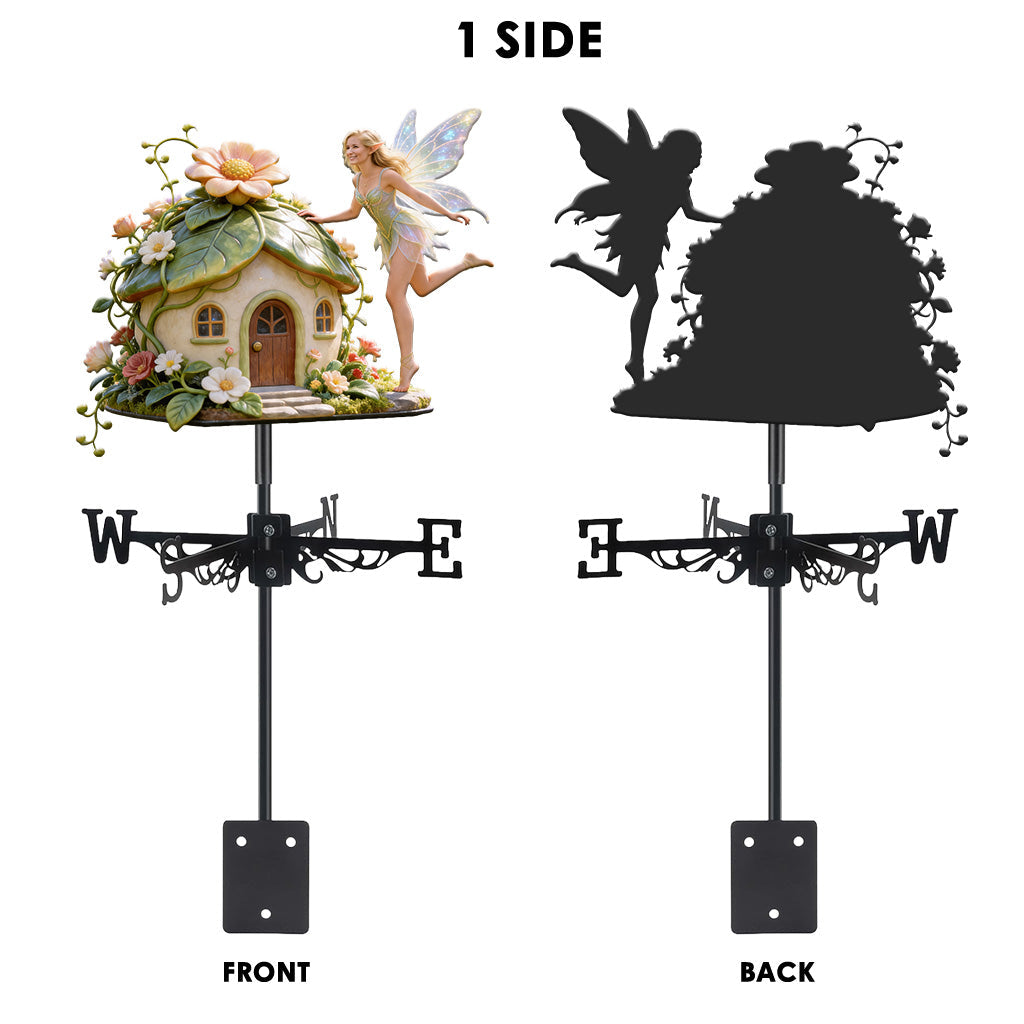 Tinkerbell Lovers, Fairy Theme Gift - Personalized Self Love Weather Vane