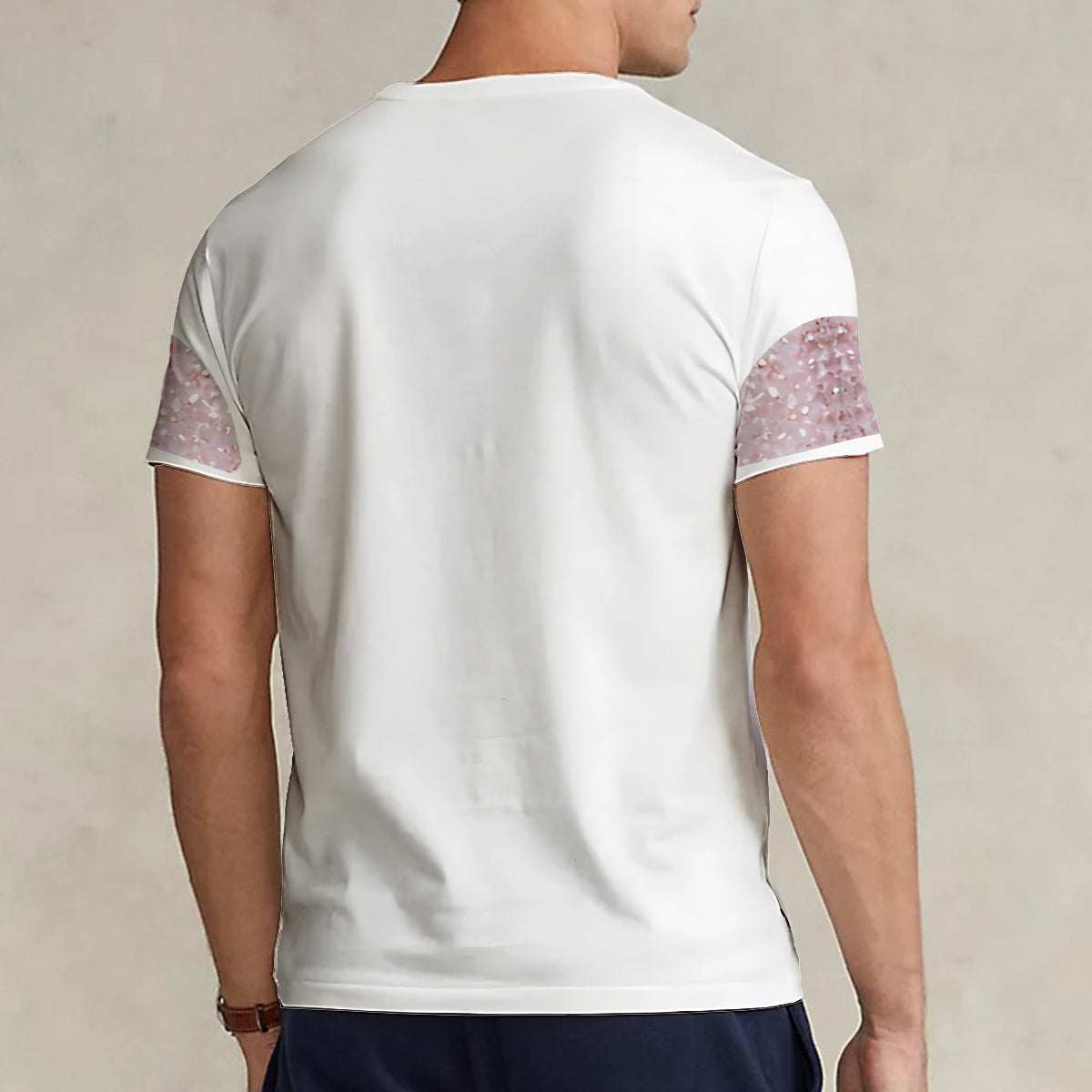 Strong Warriors - Personalized Breast Cancer Awareness Fully Printed V-Neck T-Shirt