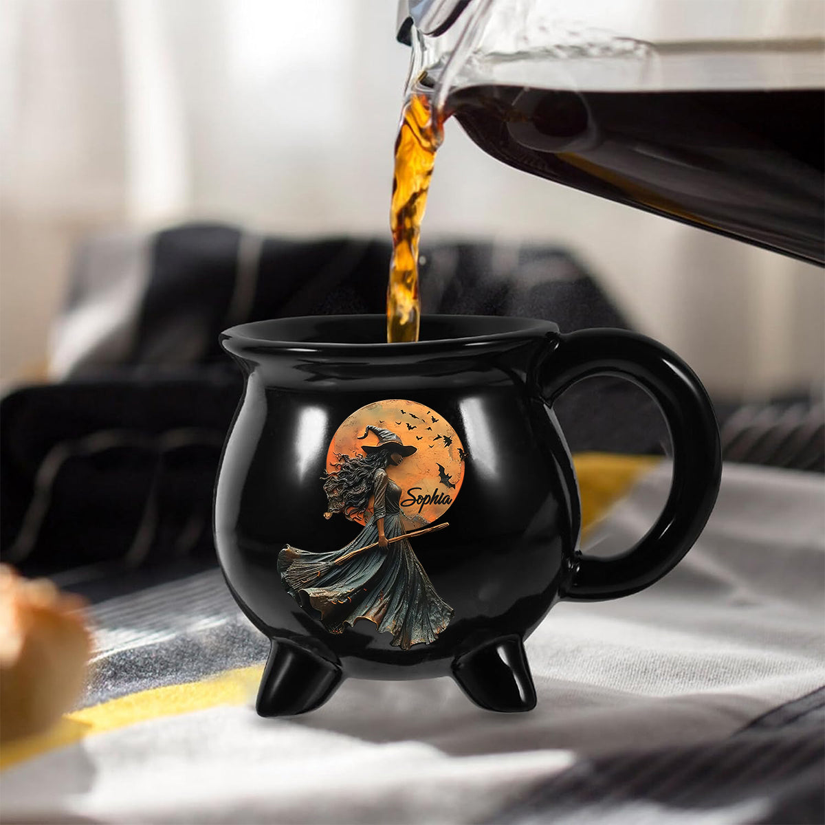 Mystic Witch - Personalized Witch Cauldron Mug
