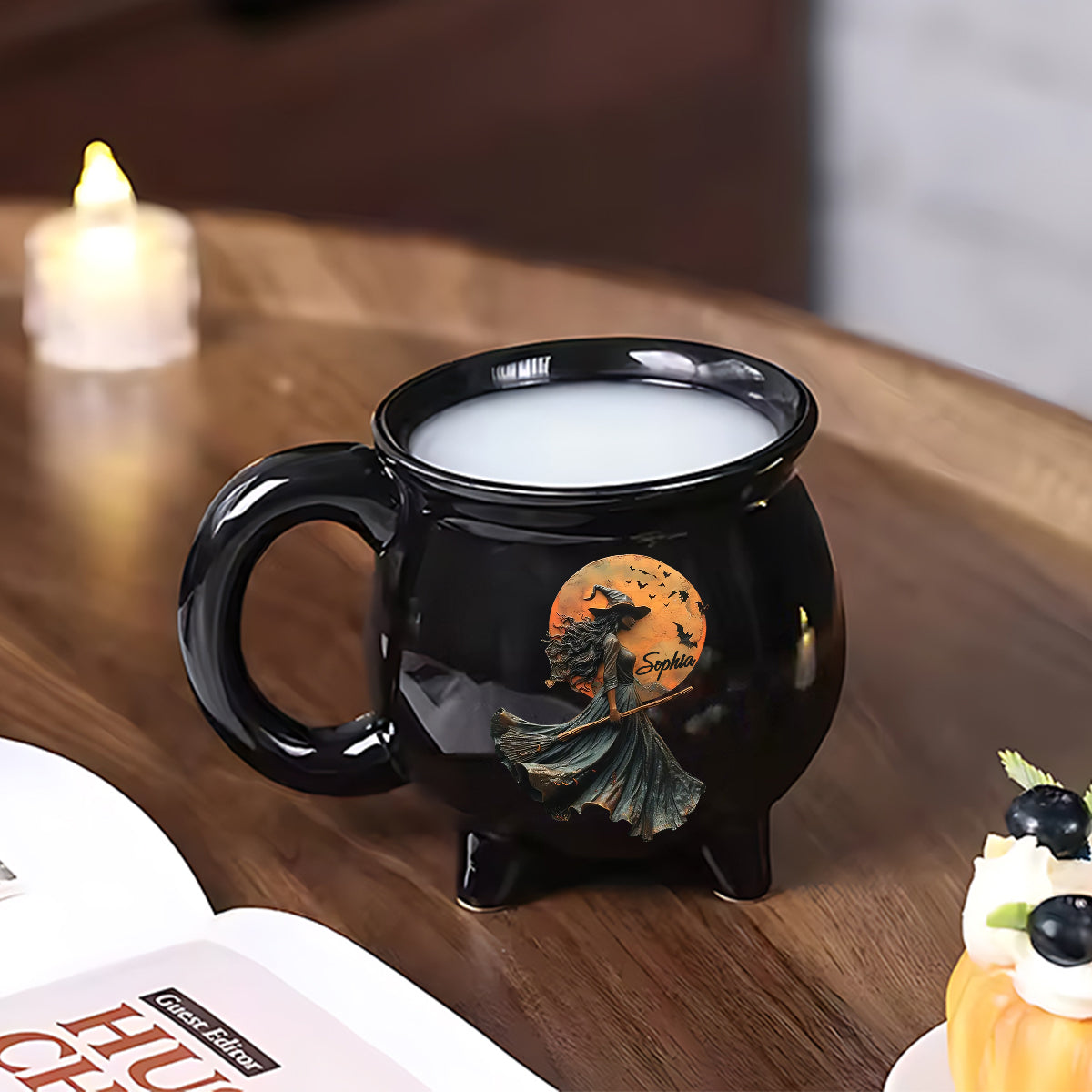 Mystic Witch - Personalized Witch Cauldron Mug