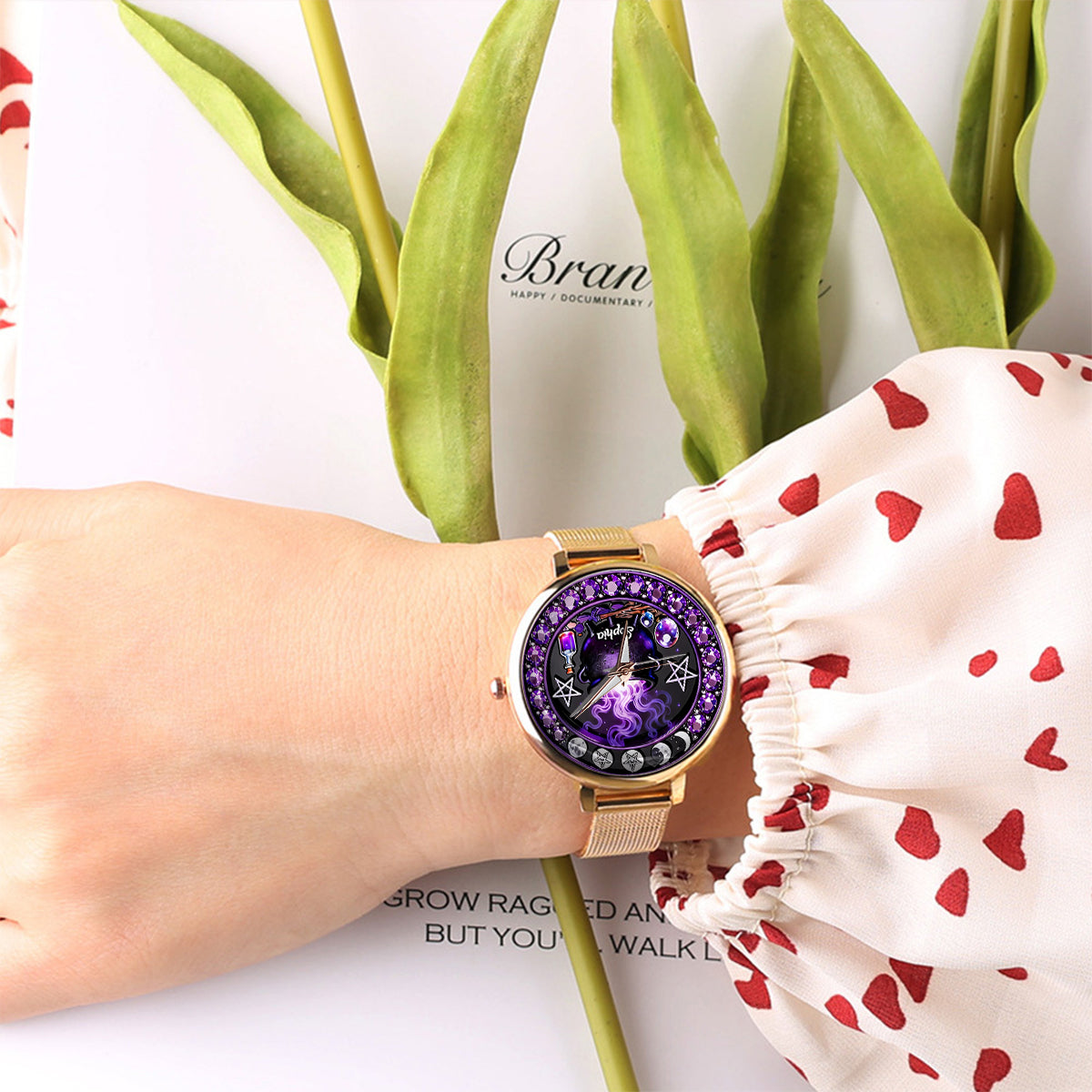 Magical Witch - Personalized Witch Women Hand Watch