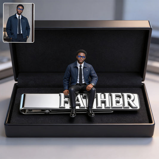 Luxury Men - Personalized Father Tie Clip