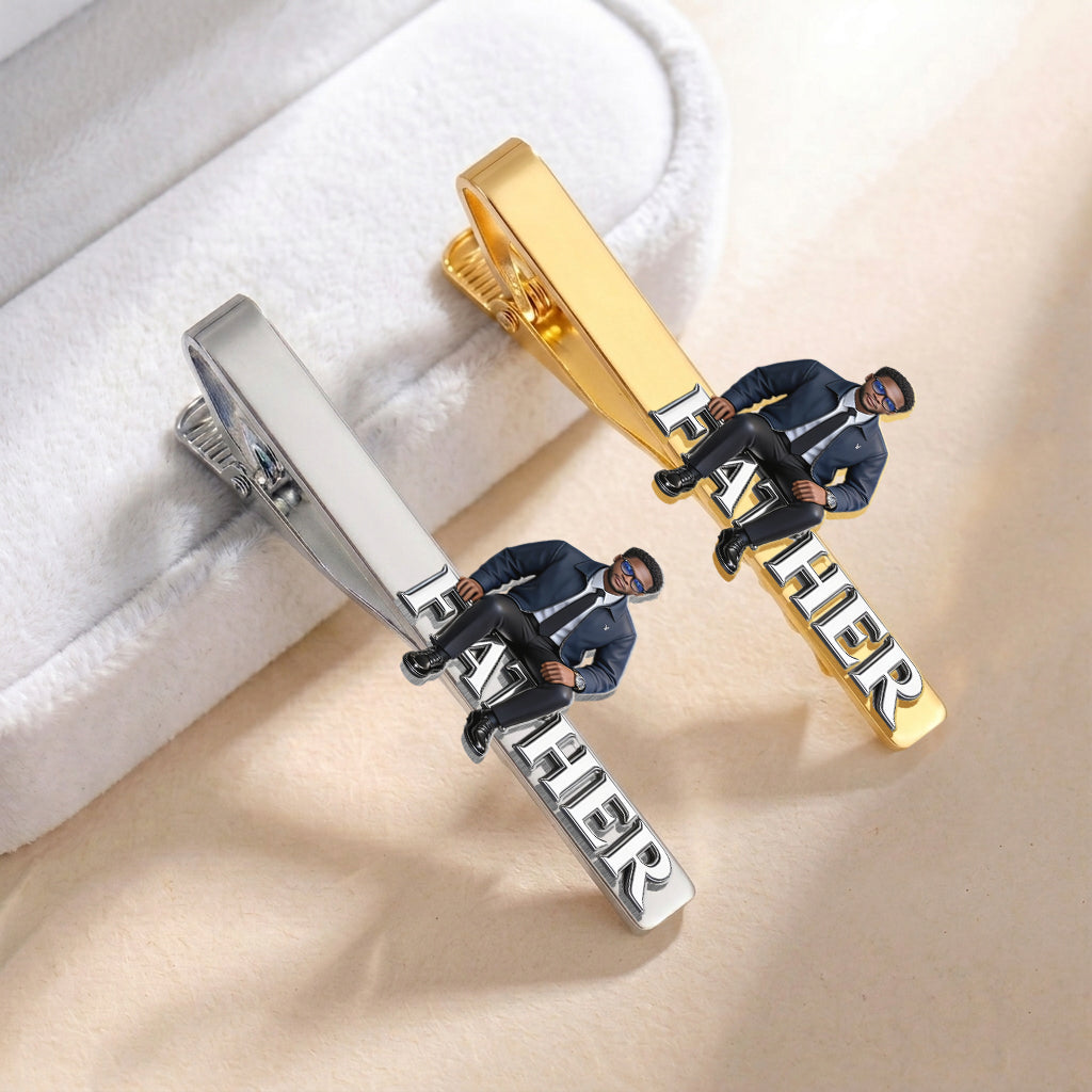 Luxury Men - Personalized Father Tie Clip