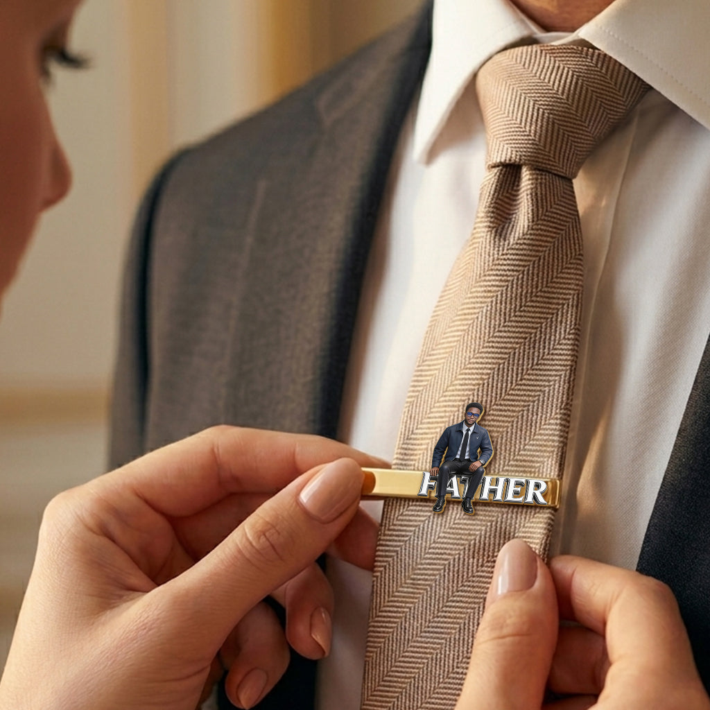 Luxury Men - Personalized Father Tie Clip