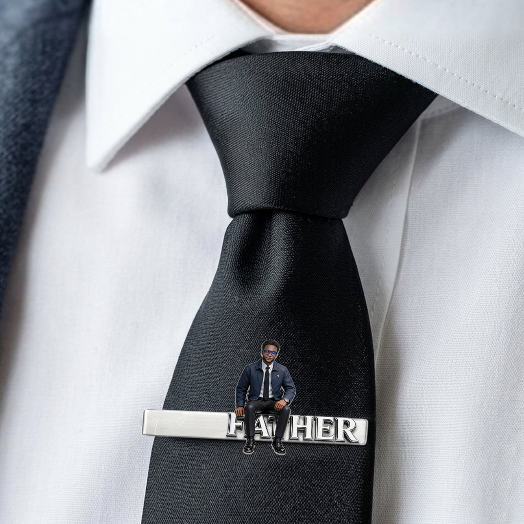Luxury Men - Personalized Father Tie Clip