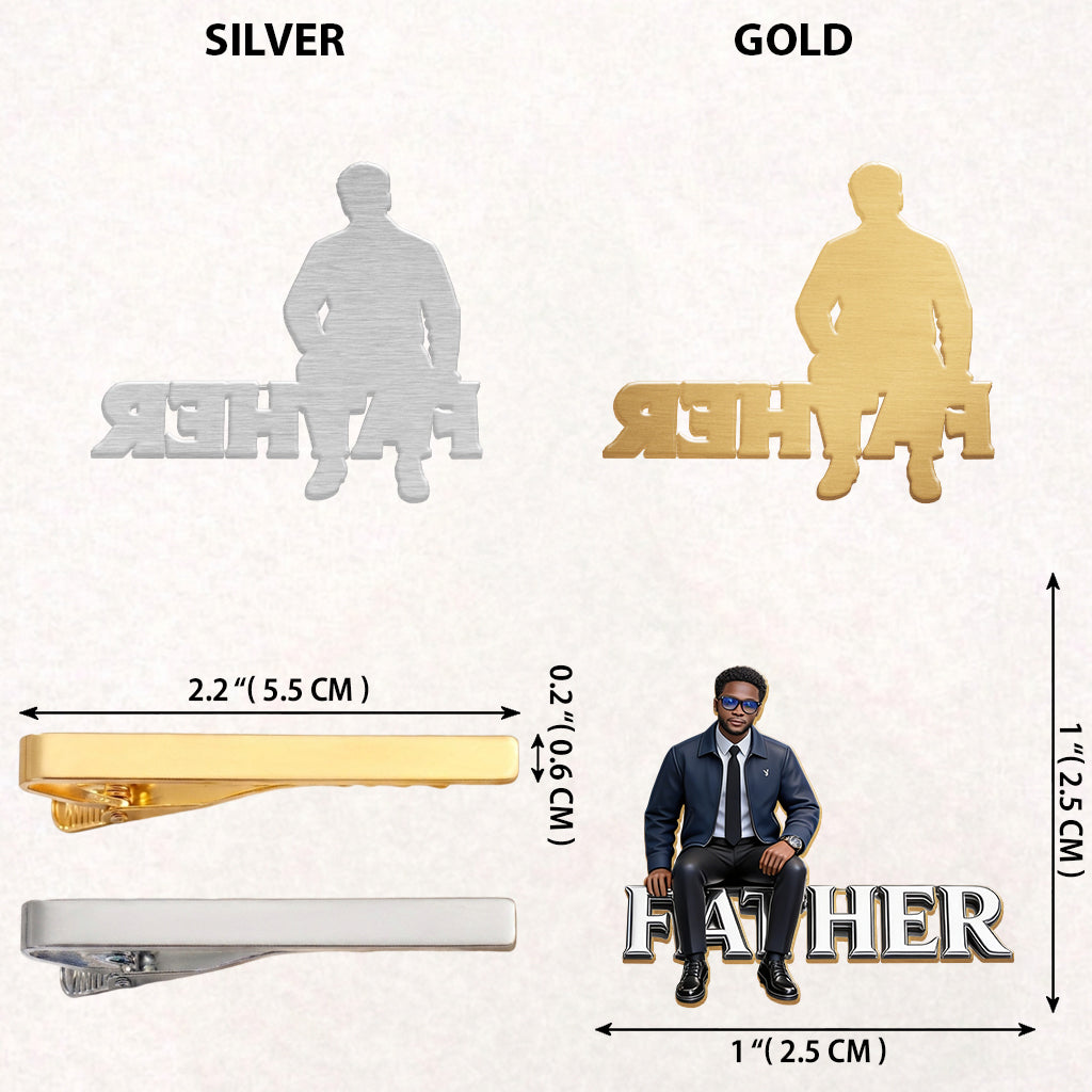 Luxury Men - Personalized Father Tie Clip