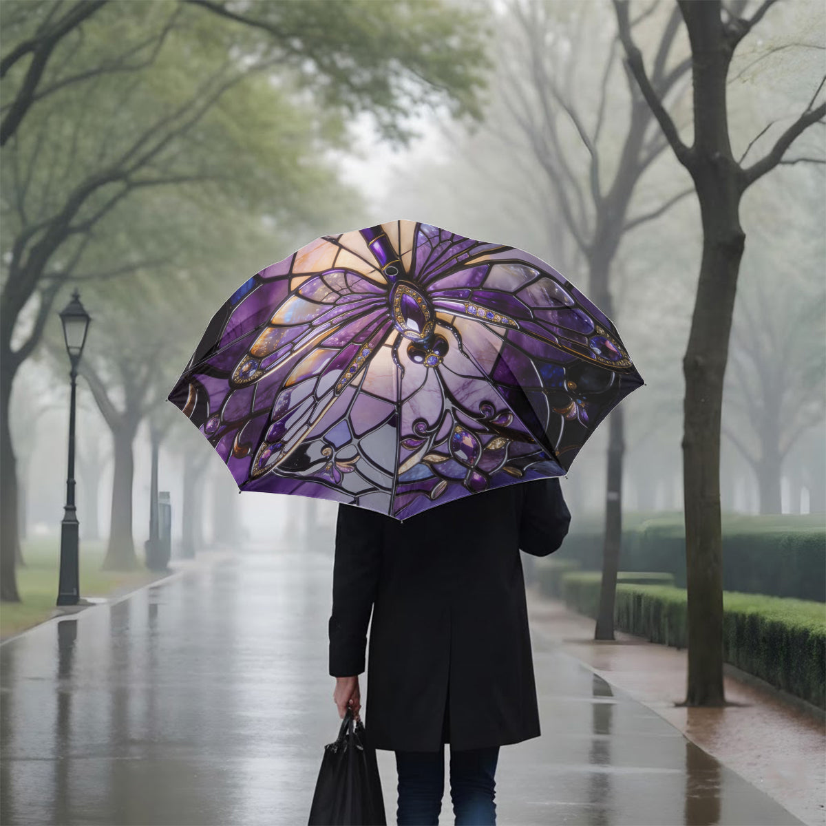 Majestic Dragonfly - Personalized Dragonfly Umbrella