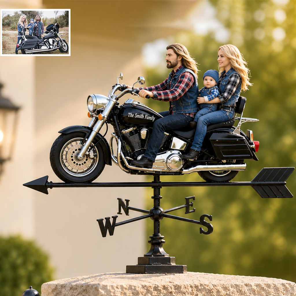 Ride Together - Personalized Biker Weather Vane