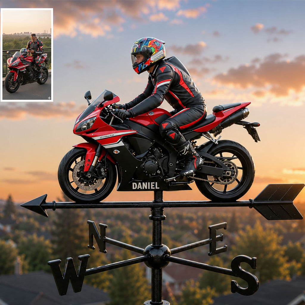 Ride Together - Personalized Biker Weather Vane