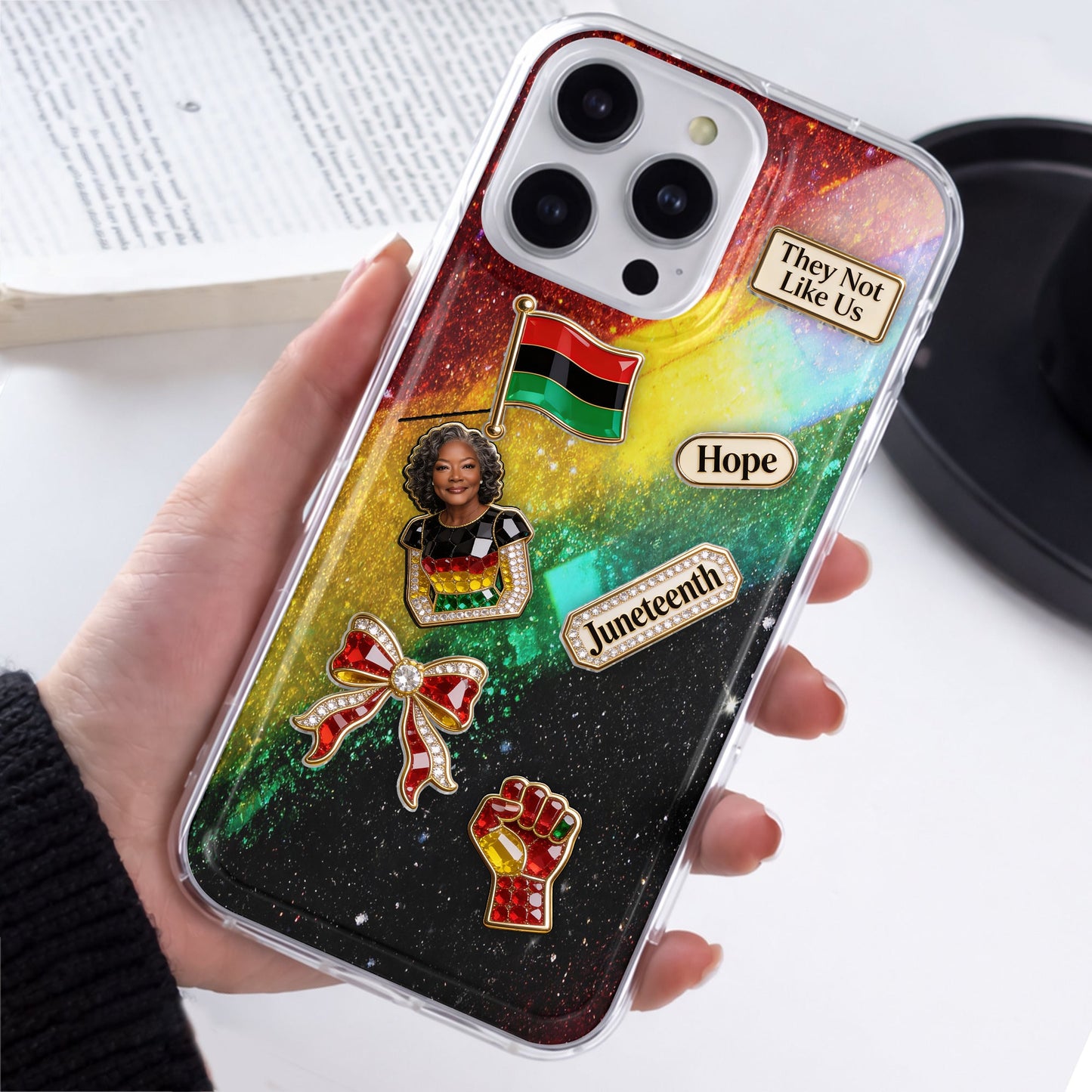 They Not Like Us - Personalized African American Shaker Phone Case