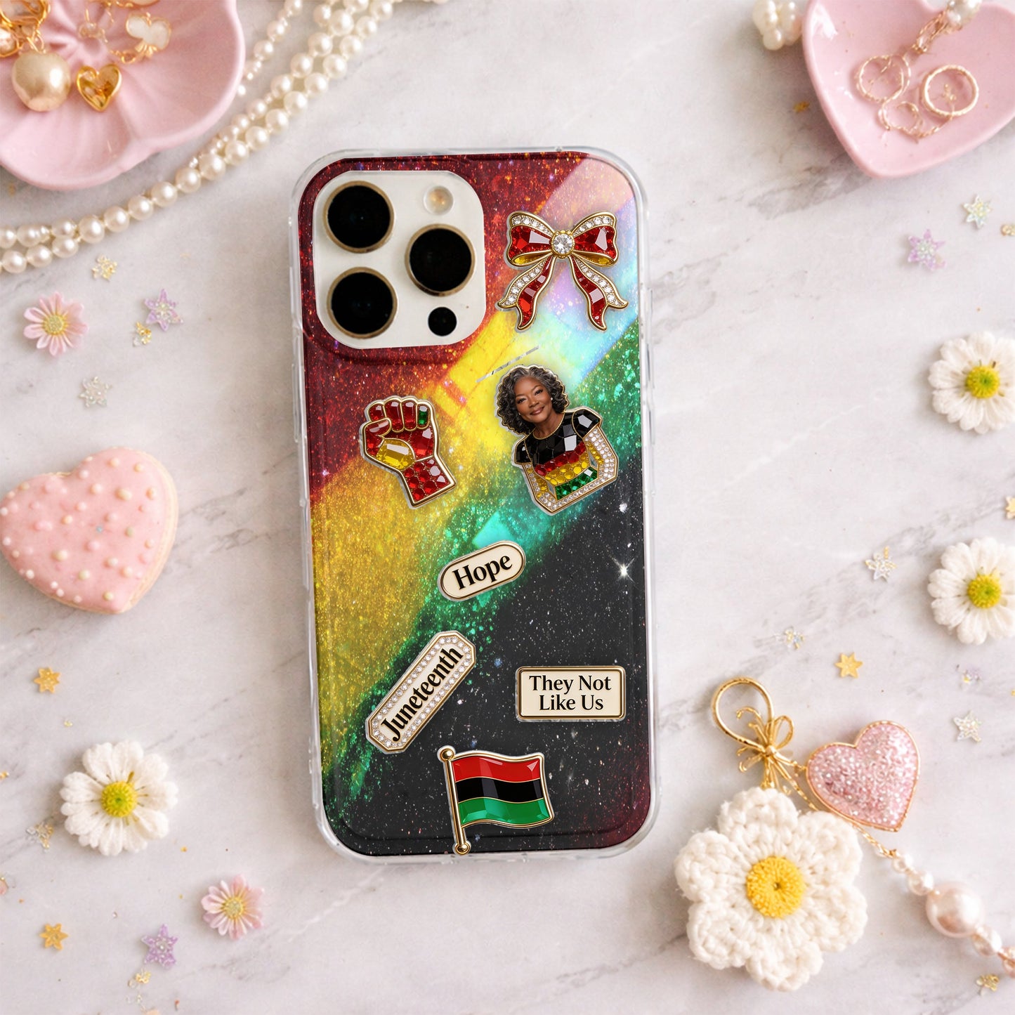 They Not Like Us - Personalized African American Shaker Phone Case