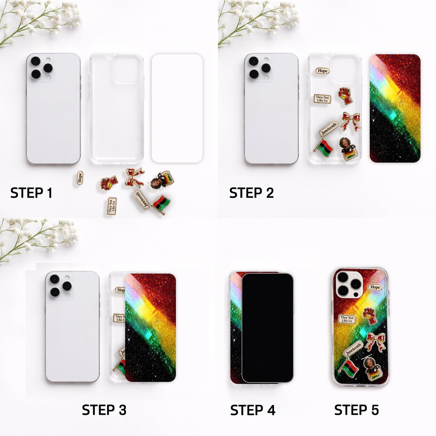 They Not Like Us - Personalized African American Shaker Phone Case