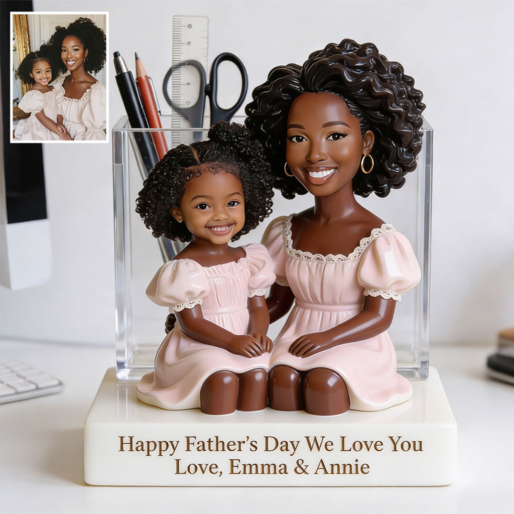 Perfect Father's Day Gift - Personalized Father Acrylic Pot
