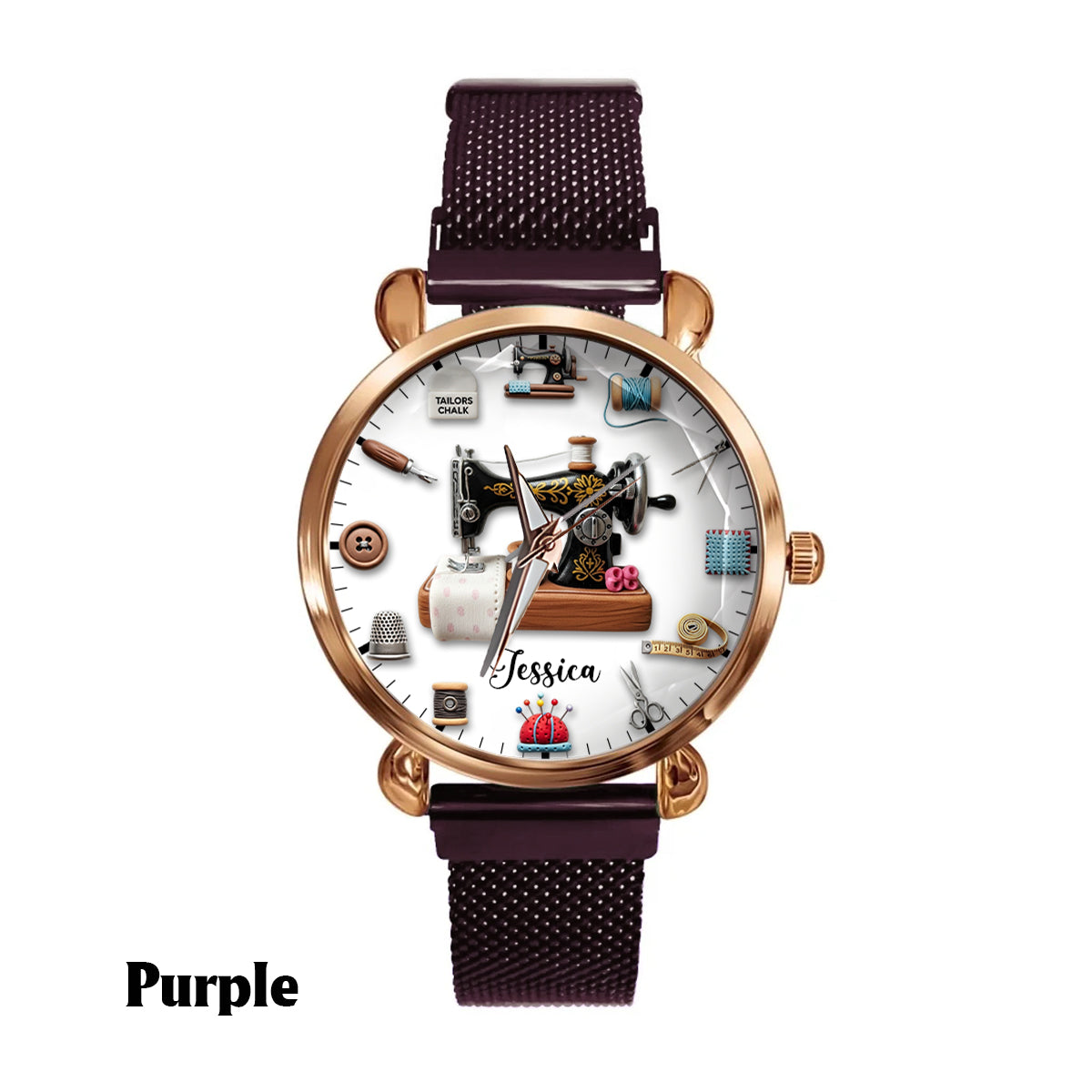 Love Crafting - Personalized Sewing Women Hand Watch