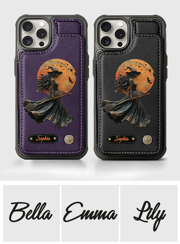 Magical Witch - Personalized Witch Wallet Phone Case