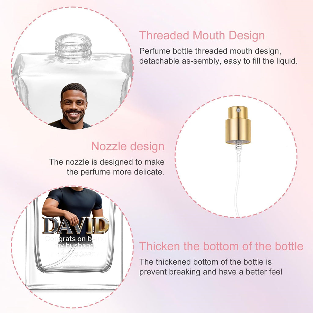 Luxury Gifts For Man - Personalized Couple Refillable Perfume Bottle