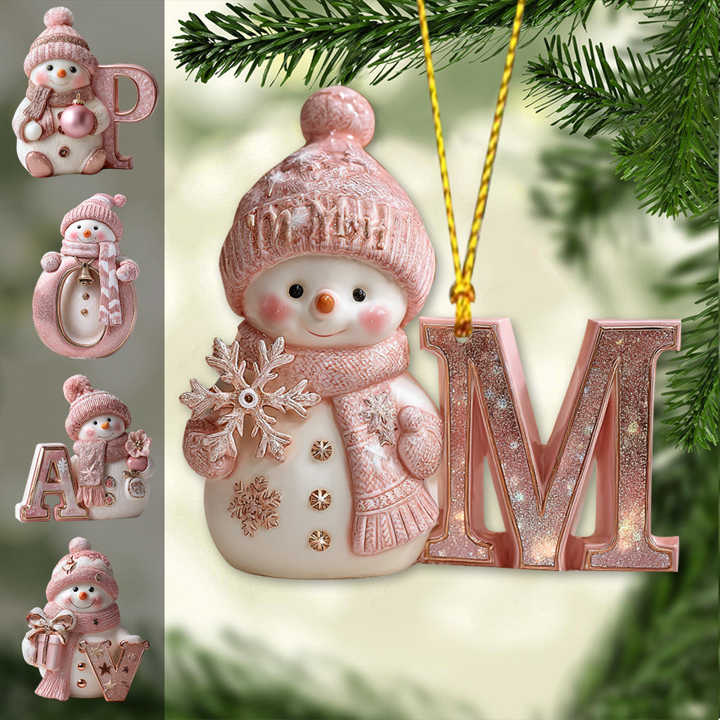 Merry Christmas - Personalized Family Ornament