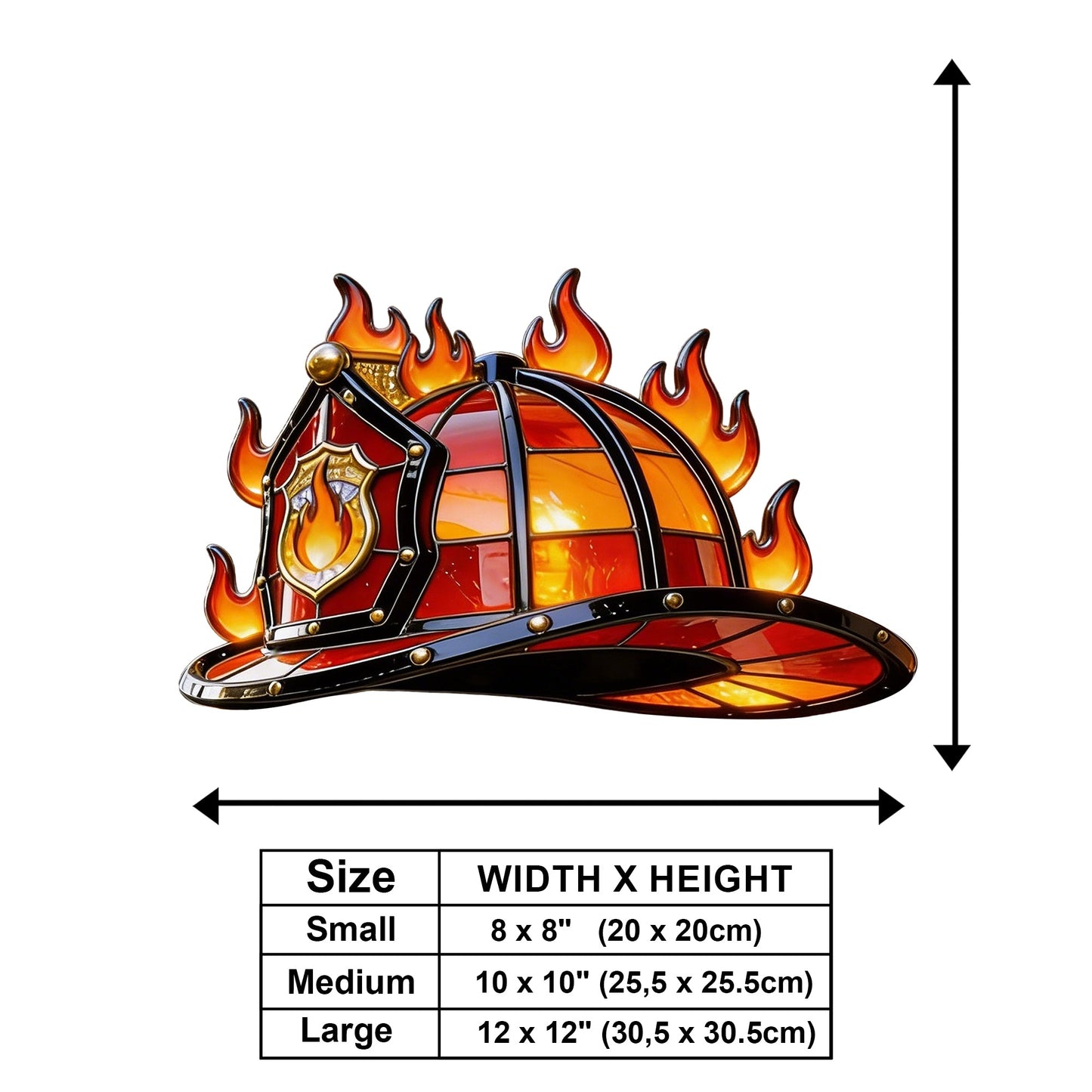 Proud Firefighter - Personalized Firefighter Wooden Wall Mount Sign