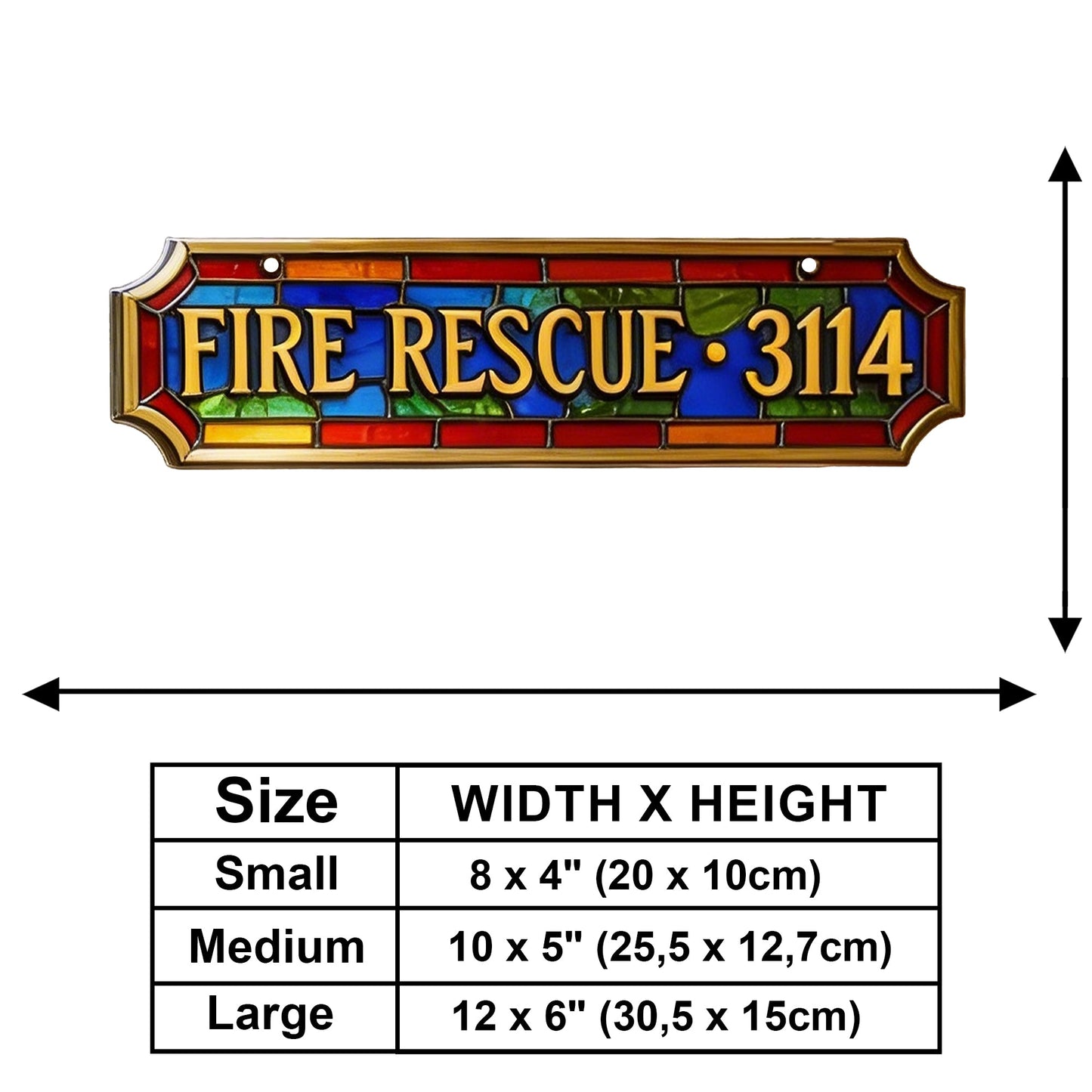 Proud Firefighter - Personalized Firefighter Wooden Wall Mount Sign