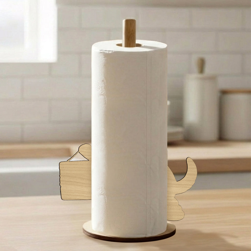 Custom Any Photo - Personalized Dog Paper Towel Stand