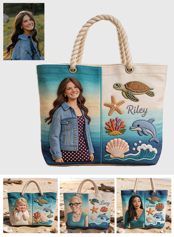 Sea Lovers - Personalized Sea Lover Beach Bag