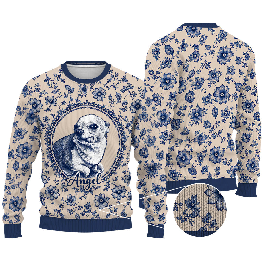 Gift for Pet Owner - Personalized Dog Ugly Sweater