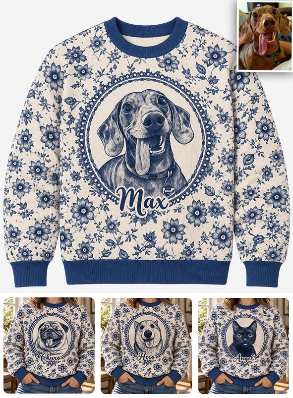 Gift for Pet Owner - Personalized Dog Ugly Sweater
