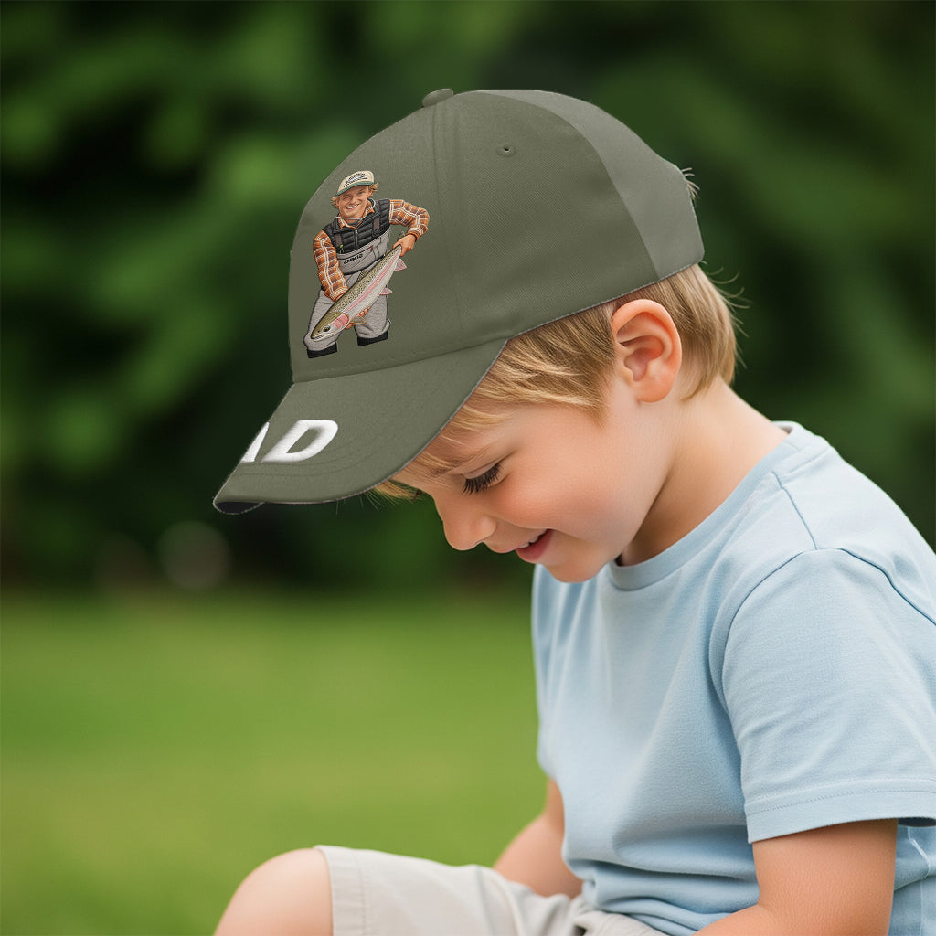Reel Cool Dad, Papa - Personalized Fishing Classic Cap