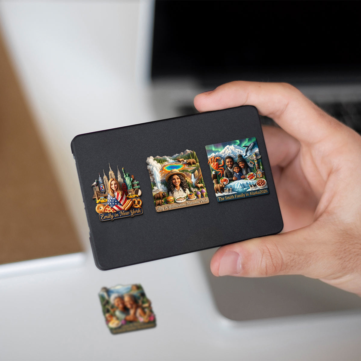 Save Travelling Memories - Personalized Travelling Magnet
