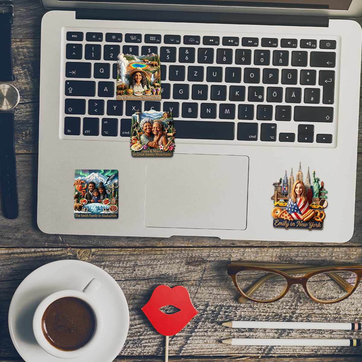 Save Travelling Memories - Personalized Travelling Magnet