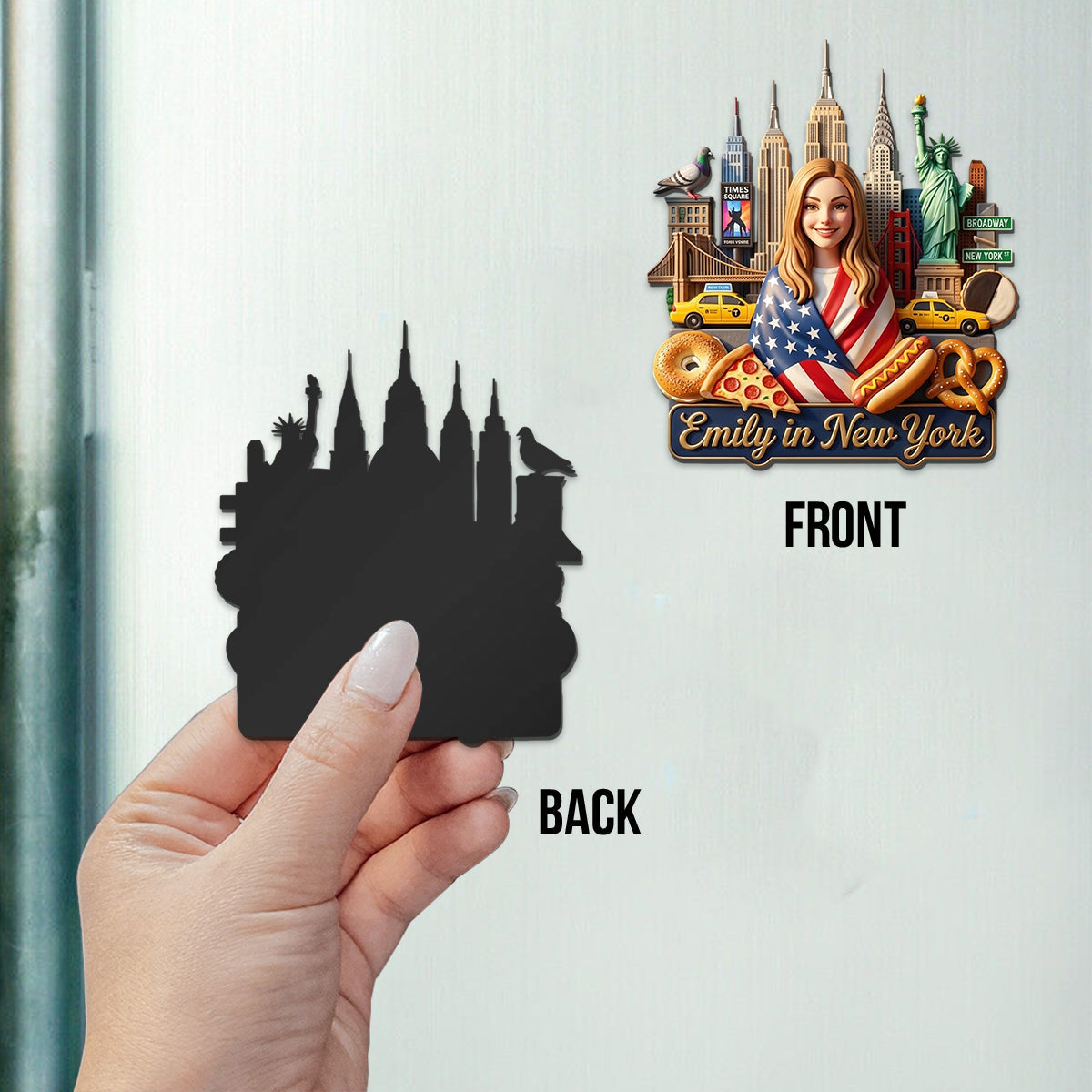 Save Travelling Memories - Personalized Travelling Magnet