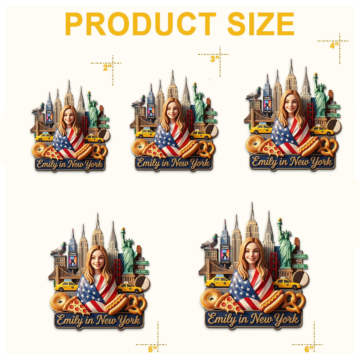 Save Travelling Memories - Personalized Travelling Magnet
