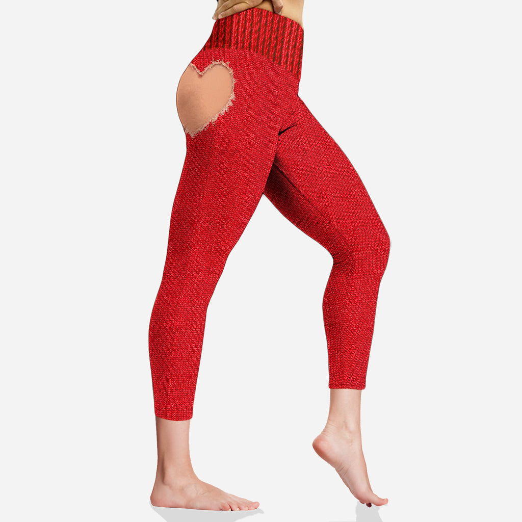 This Ass Belongs To - Personalized Couple Leggings