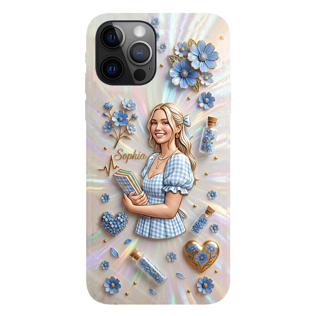 Floral Aesthetic - Personalized Flower Lover Full Print Phone Case
