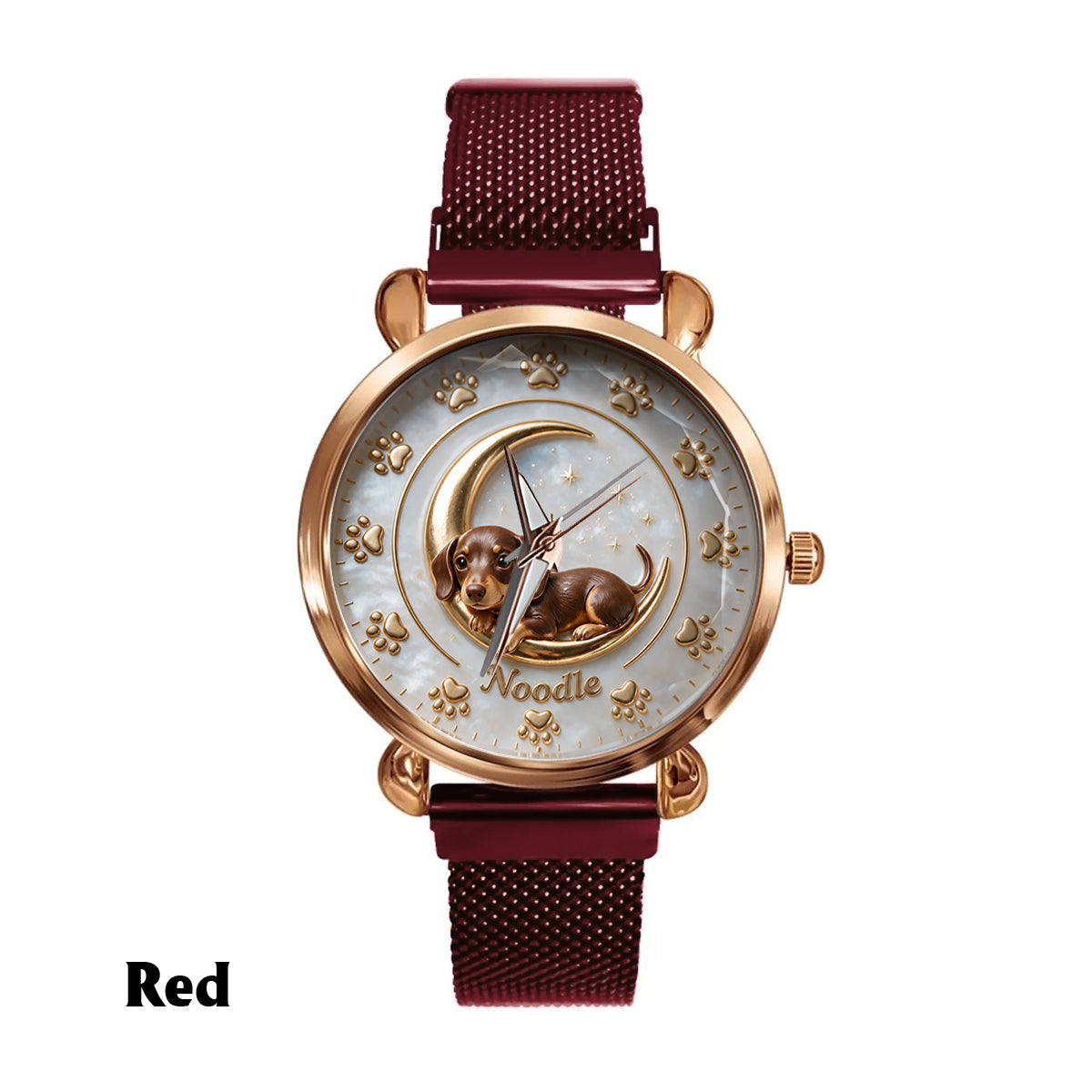 Life Is Better With My Dog - Personalized Dog Women Hand Watch