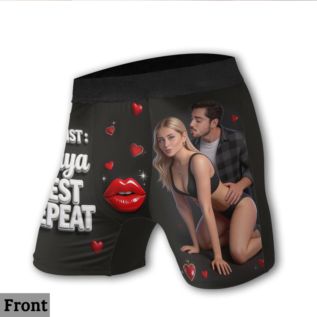 To Do List - Personalized Spicy Couple Men’s Boxer Briefs