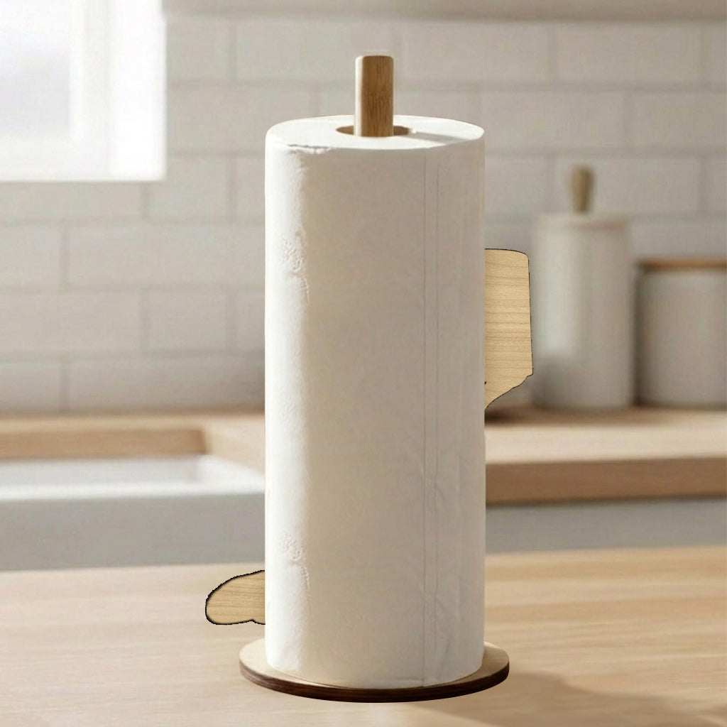 Your But Napkins My Lord - Raccoon Paper Towel Stand