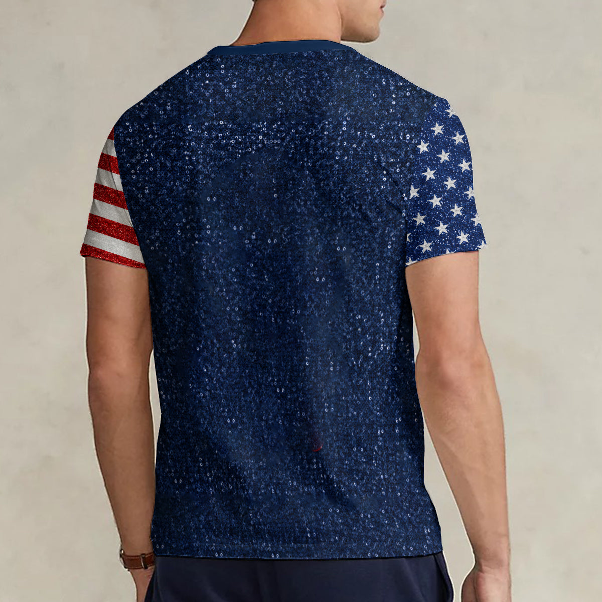 Patriotic Dog Owner - Personalized Dog Fully Printed V-Neck T-Shirt