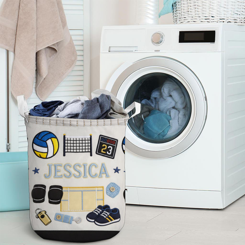 Love Volleyball - Personalized Volleyball Storage Basket