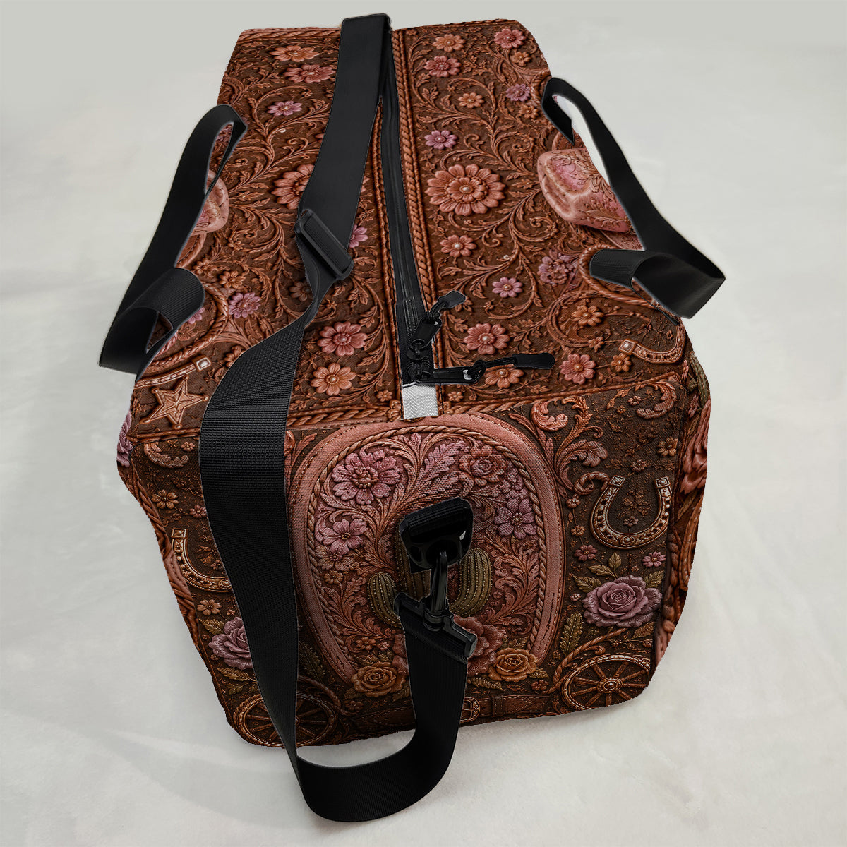 Western Spirit - Personalized Cowgirl Duffle Bag
