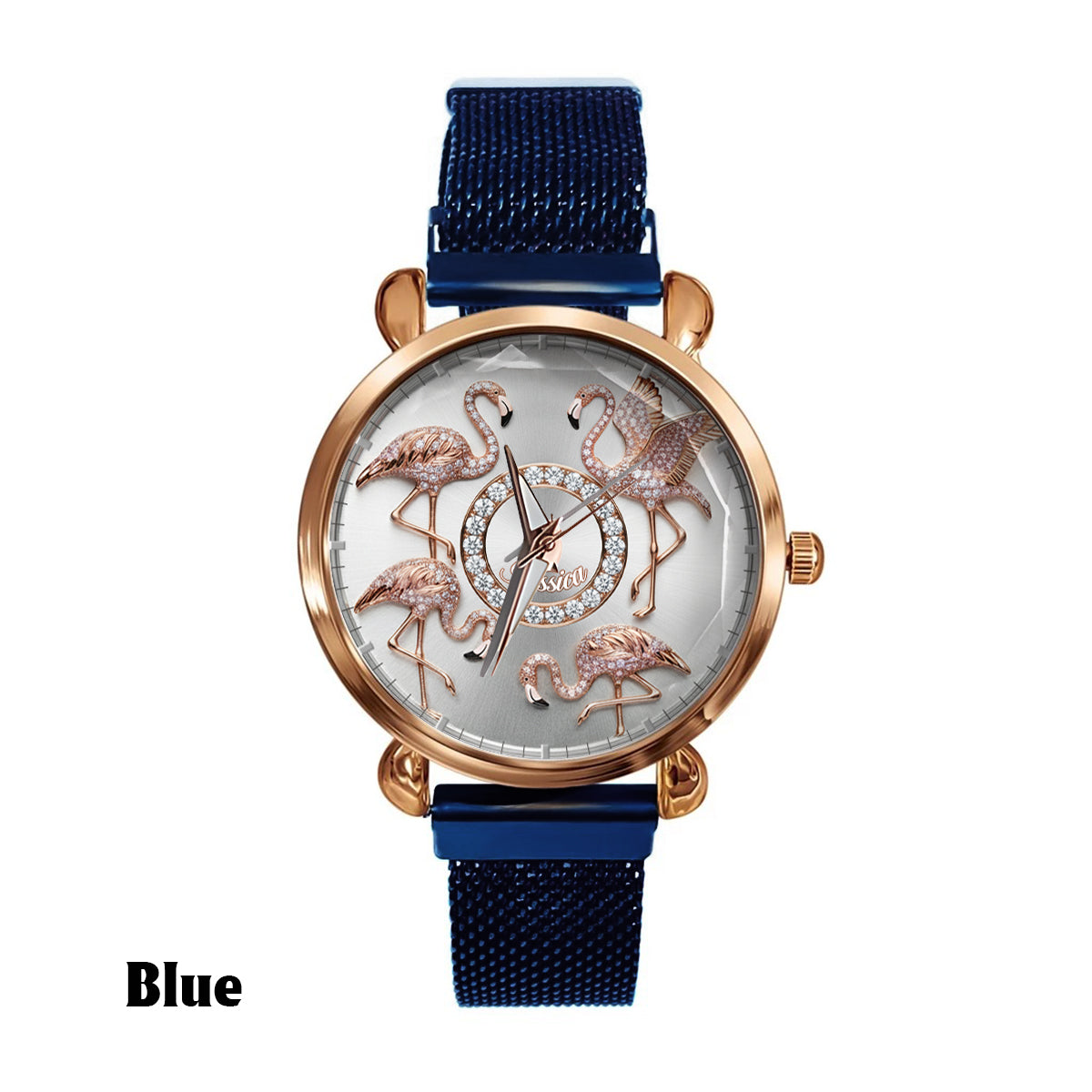 Love Flamingos - Personalized Flamingo Women Hand Watch