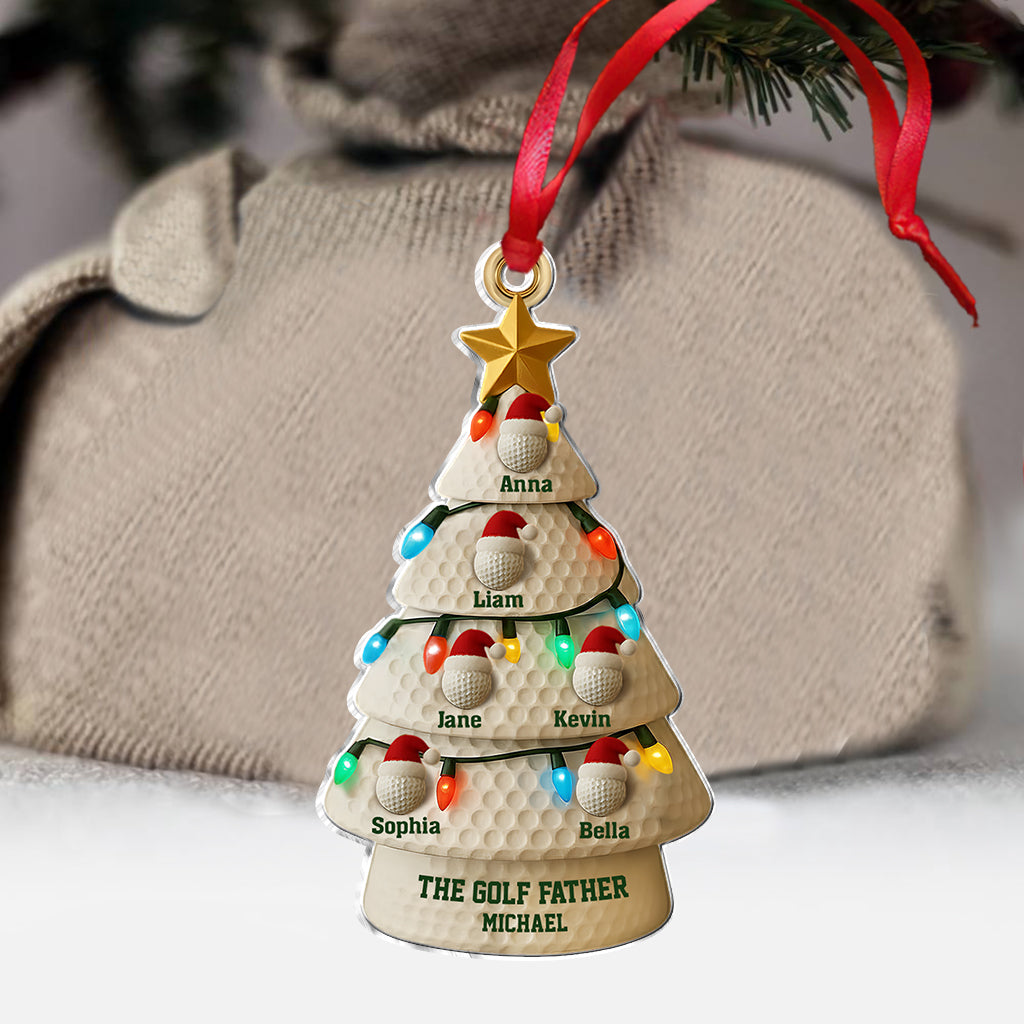 The Golf Father - Personalized Golf Ornament